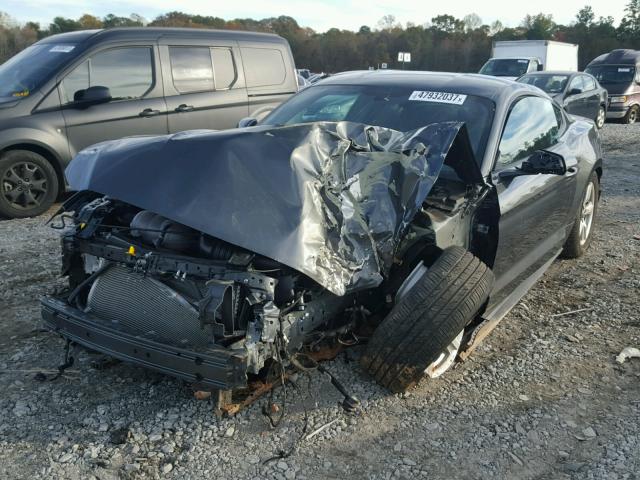 1FA6P8AM0H5319506 - 2017 FORD MUSTANG GRAY photo 2