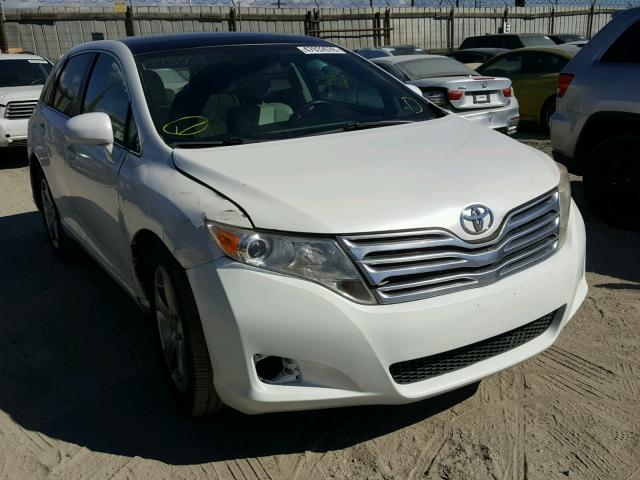 4T3ZK11A59U017447 - 2009 TOYOTA VENZA BASE WHITE photo 1