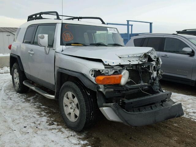 JTEBU11F970080197 - 2007 TOYOTA FJ CRUISER SILVER photo 1