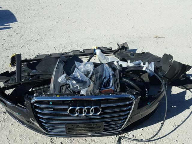 WAU32AFD8FN029522 - 2015 AUDI A8 L QUATT BLACK photo 9