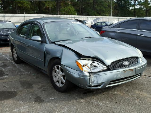 1FAFP56U67A217706 - 2007 FORD TAURUS SEL GREEN photo 1