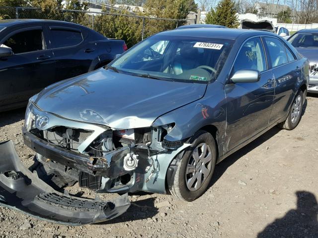 4T1BF3EK3BU684276 - 2011 TOYOTA CAMRY BASE GREEN photo 2