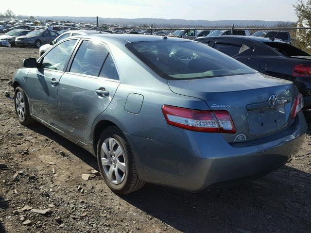 4T1BF3EK3BU684276 - 2011 TOYOTA CAMRY BASE GREEN photo 3