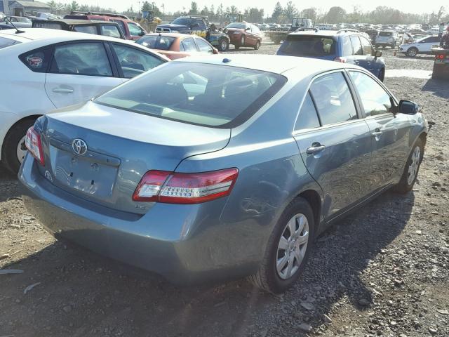 4T1BF3EK3BU684276 - 2011 TOYOTA CAMRY BASE GREEN photo 4