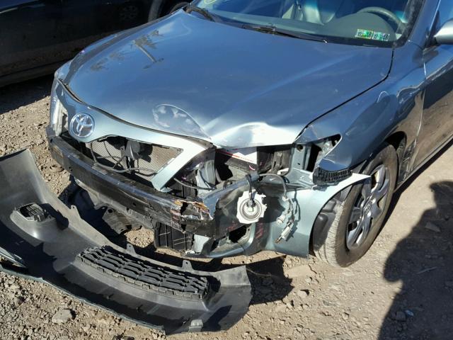 4T1BF3EK3BU684276 - 2011 TOYOTA CAMRY BASE GREEN photo 9