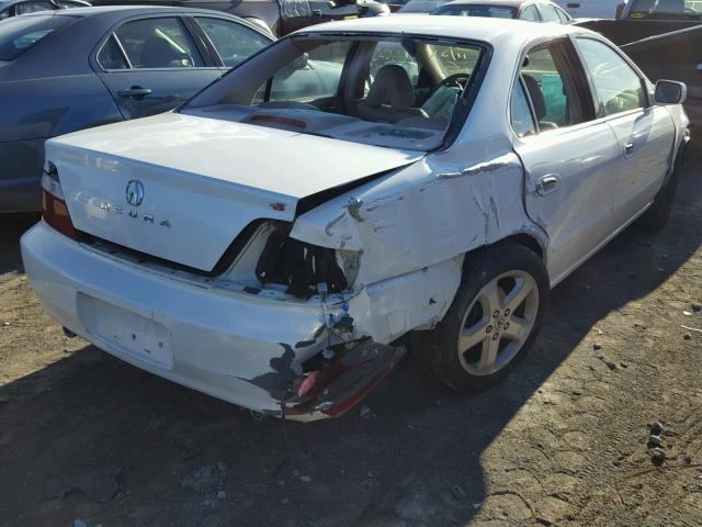 19UUA56822A016787 - 2002 ACURA 3.2TL TYPE WHITE photo 4