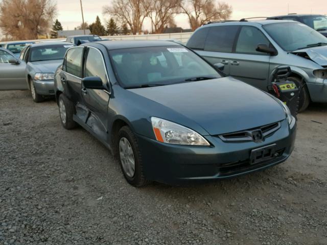 1HGCM56324A164447 - 2004 HONDA ACCORD LX GREEN photo 1