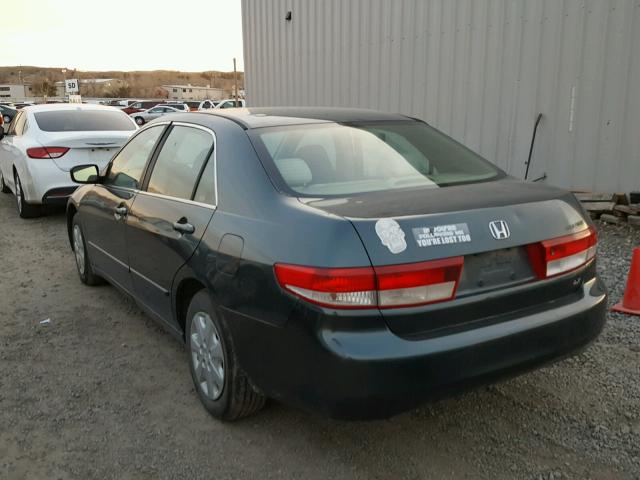 1HGCM56324A164447 - 2004 HONDA ACCORD LX GREEN photo 3