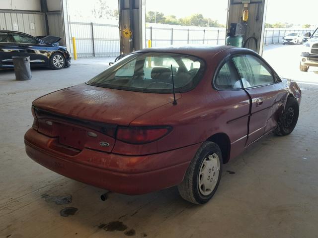 3FAKP1135XR166498 - 1999 FORD ESCORT ZX2 MAROON photo 4