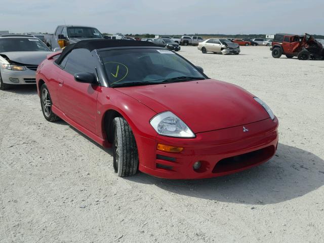 4A3AE75H43E067637 - 2003 MITSUBISHI ECLIPSE SP RED photo 1