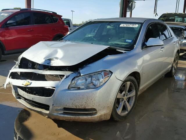 1G1ZC5EU6BF355903 - 2011 CHEVROLET MALIBU 1LT ნაცრისფერი ფოტო 2