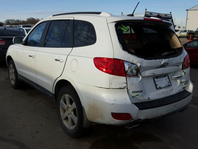 5NMSH73E08H142894 - 2008 HYUNDAI SANTA FE S 白色 照片 3