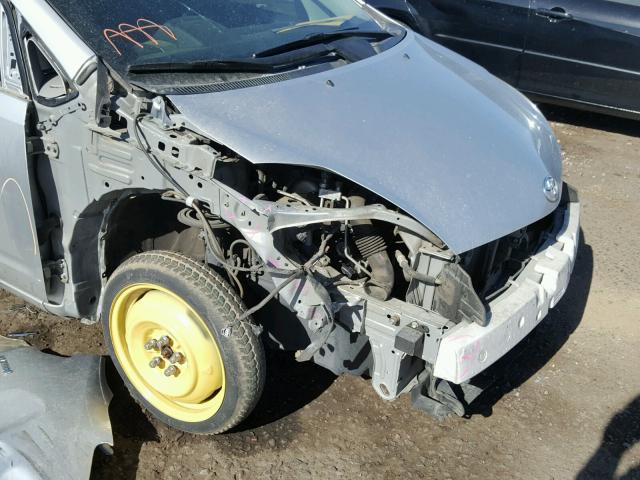 JTDKB20U263163368 - 2006 TOYOTA PRIUS SILVER photo 9