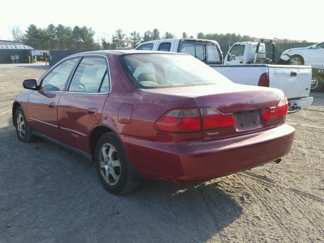 JHMCG6692YC032992 - 2000 HONDA ACCORD SE RED photo 3