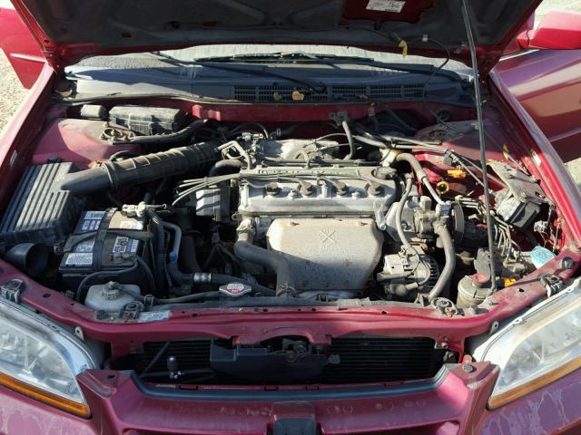 JHMCG6692YC032992 - 2000 HONDA ACCORD SE RED photo 7