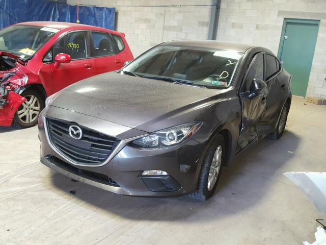 3MZBM1U73GM255661 - 2016 MAZDA 3 SPORT BROWN photo 2