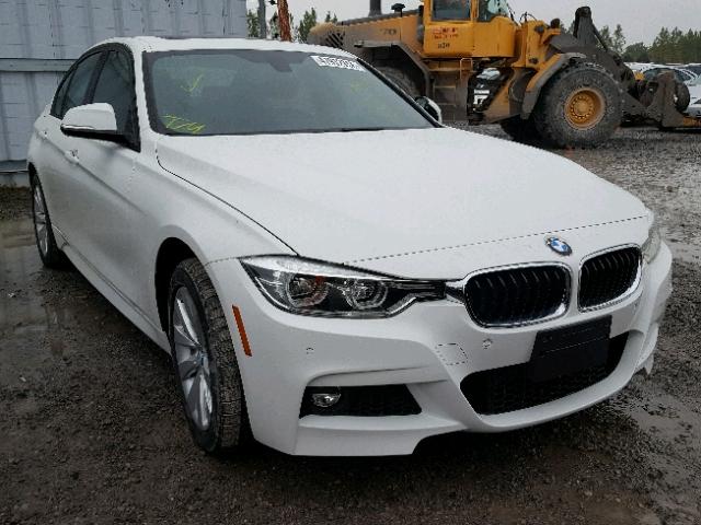 WBA8D9C50JA012676 - 2018 BMW 330 XI WHITE photo 1