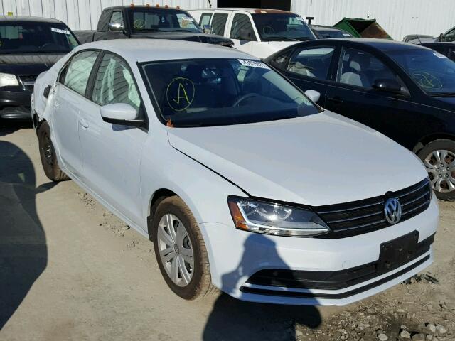 3VW2B7AJ3HM293630 - 2017 VOLKSWAGEN JETTA S WHITE photo 1