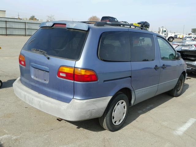 4T3ZF13C0XU091178 - 1999 TOYOTA SIENNA LE BLUE photo 4