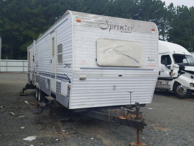 4YDT2992931207868 - 2003 KEYSTONE SPRINTER WHITE photo 1