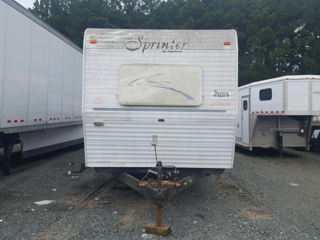 4YDT2992931207868 - 2003 KEYSTONE SPRINTER WHITE photo 8