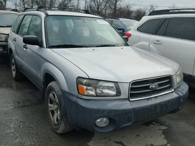 JF1SG63614H766789 - 2004 SUBARU FORESTER 2 SILVER photo 1