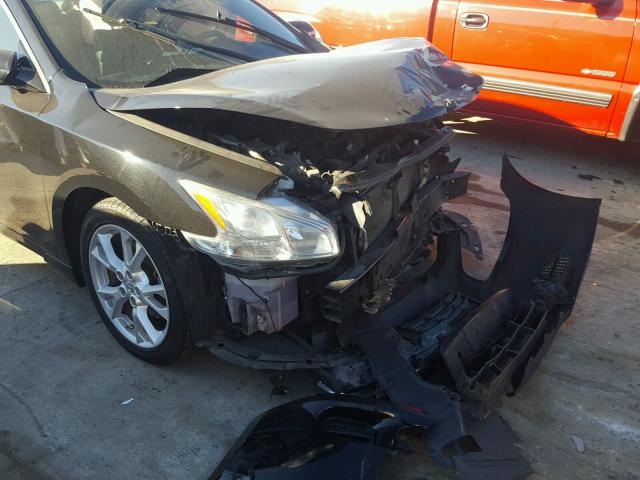 1N4AA5AP3CC808670 - 2012 NISSAN MAXIMA S Noir photo 9