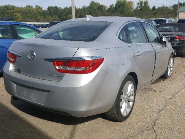 1G4PR5SK3F4116855 - 2015 BUICK VERANO CON SILVER photo 4