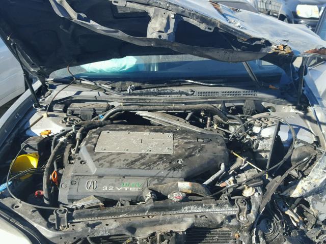 19UYA42491A001345 - 2001 ACURA 3.2CL SILVER photo 7