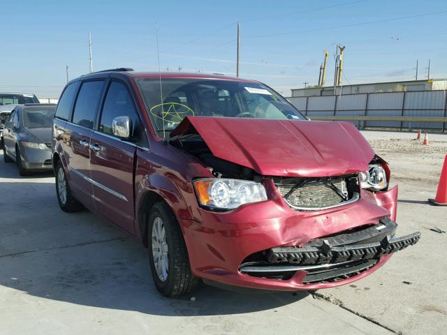 2C4RC1CG2CR232624 - 2012 CHRYSLER TOWN & COU 红色 照片 1