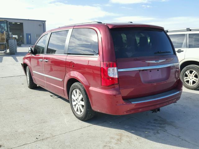 2C4RC1CG2CR232624 - 2012 CHRYSLER TOWN & COU 红色 照片 3