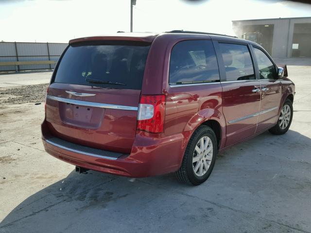 2C4RC1CG2CR232624 - 2012 CHRYSLER TOWN & COU 红色 照片 4