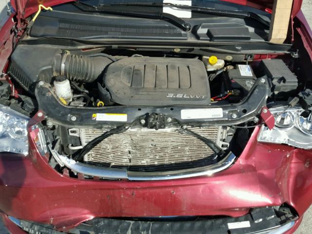 2C4RC1CG2CR232624 - 2012 CHRYSLER TOWN & COU 红色 照片 7