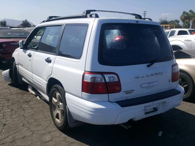 JF1SF656X1H707171 - 2001 SUBARU FORESTER S 白色 照片 3