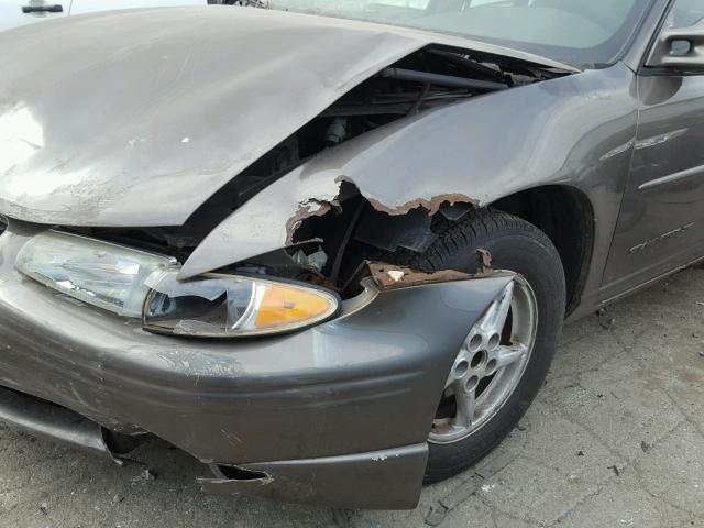 1G2WK52J83F141573 - 2003 PONTIAC GRAND PRIX BROWN photo 10
