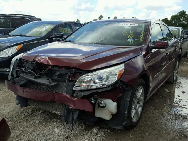 1G11C5SL7FF159242 - 2015 CHEVROLET MALIBU 1LT BURGUNDY photo 2
