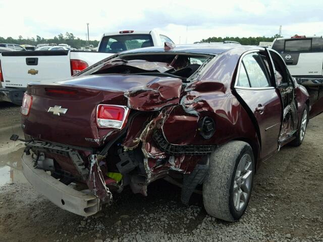 1G11C5SL7FF159242 - 2015 CHEVROLET MALIBU 1LT BURGUNDY photo 4