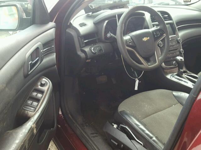1G11C5SL7FF159242 - 2015 CHEVROLET MALIBU 1LT BURGUNDY photo 9