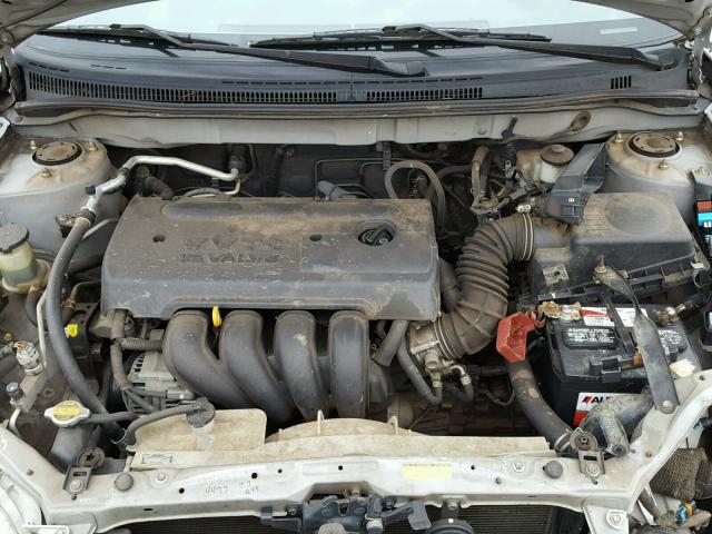 1NXBR32E86Z623727 - 2006 TOYOTA COROLLA CE SILVER photo 7