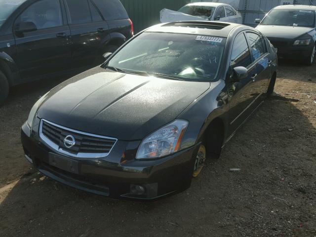 1N4BA41E88C806837 - 2008 NISSAN MAXIMA SE BLACK photo 2