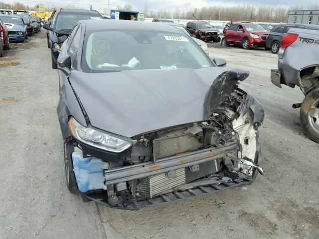 3FA6P0D94DR266745 - 2013 FORD FUSION TIT CHARCOAL photo 9
