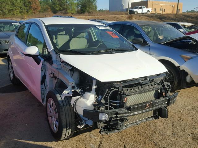 KNADM4A31G6574830 - 2016 KIA RIO LX WHITE photo 1