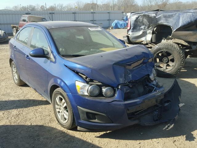 1G1JA5SH1C4228094 - 2012 CHEVROLET SONIC LS Mavi foto 1