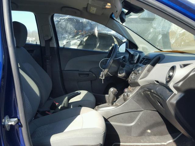 1G1JA5SH1C4228094 - 2012 CHEVROLET SONIC LS Mavi foto 5