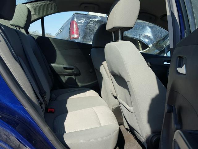 1G1JA5SH1C4228094 - 2012 CHEVROLET SONIC LS Mavi foto 6