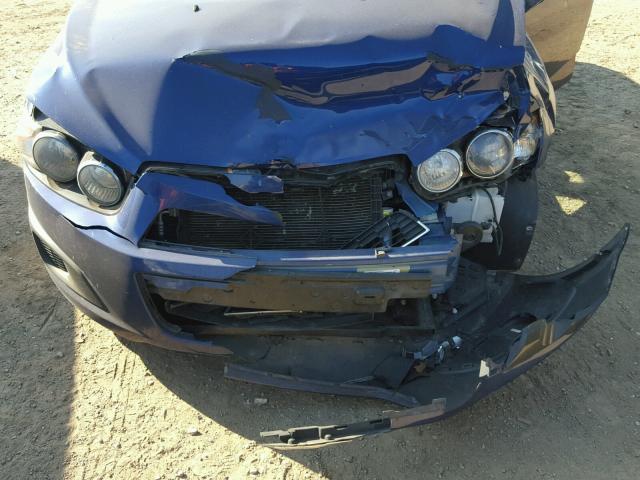 1G1JA5SH1C4228094 - 2012 CHEVROLET SONIC LS Mavi foto 7