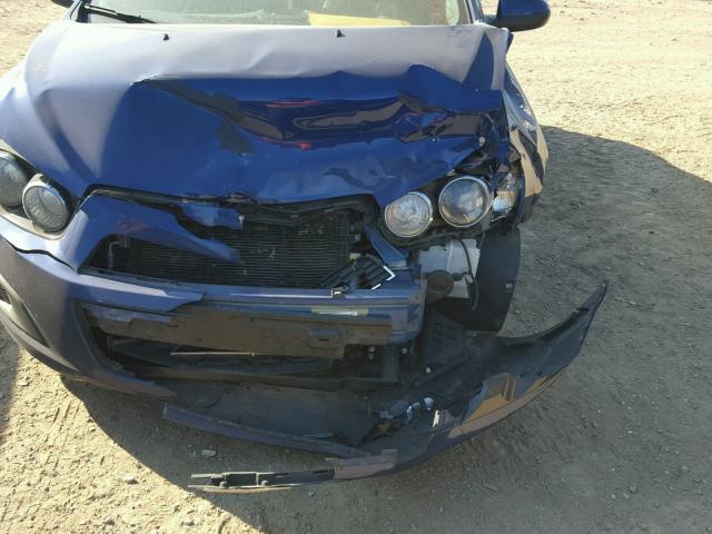 1G1JA5SH1C4228094 - 2012 CHEVROLET SONIC LS Mavi foto 9