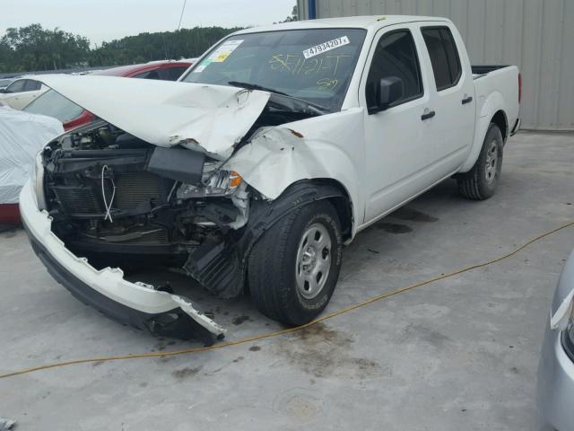 1N6AD0ER0FN751334 - 2015 NISSAN FRONTIER S WHITE photo 2