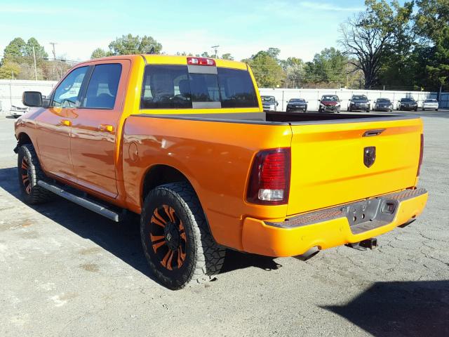 1C6RR7MT1FS685043 - 2015 RAM 1500 SPORT ORANGE photo 3