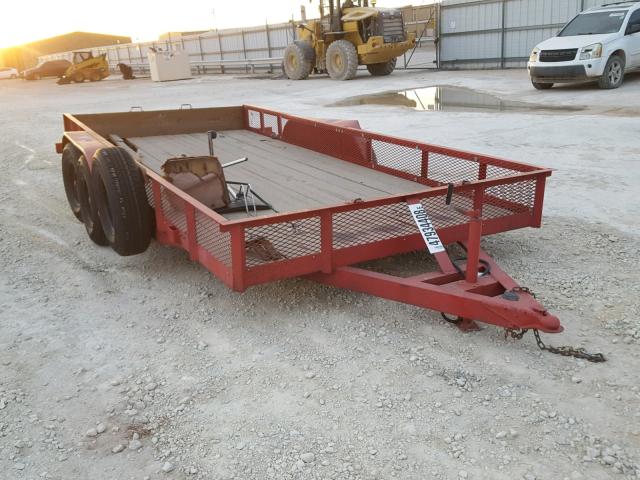 0073154480571 - 1998 UTILITY TRAILER RED photo 1